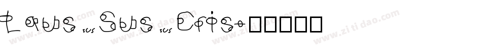 Laus Sus Cris字体转换